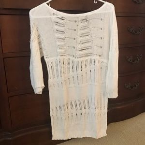 Small VS/Moda International Crochet Beach Coverup